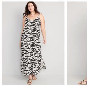 NWT Tie-Back Maxi Slip Dress for Women